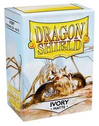 Dragon Shield Standard Size Card Sleeves 100 Count Matte Ivory - Undiscovered Realm