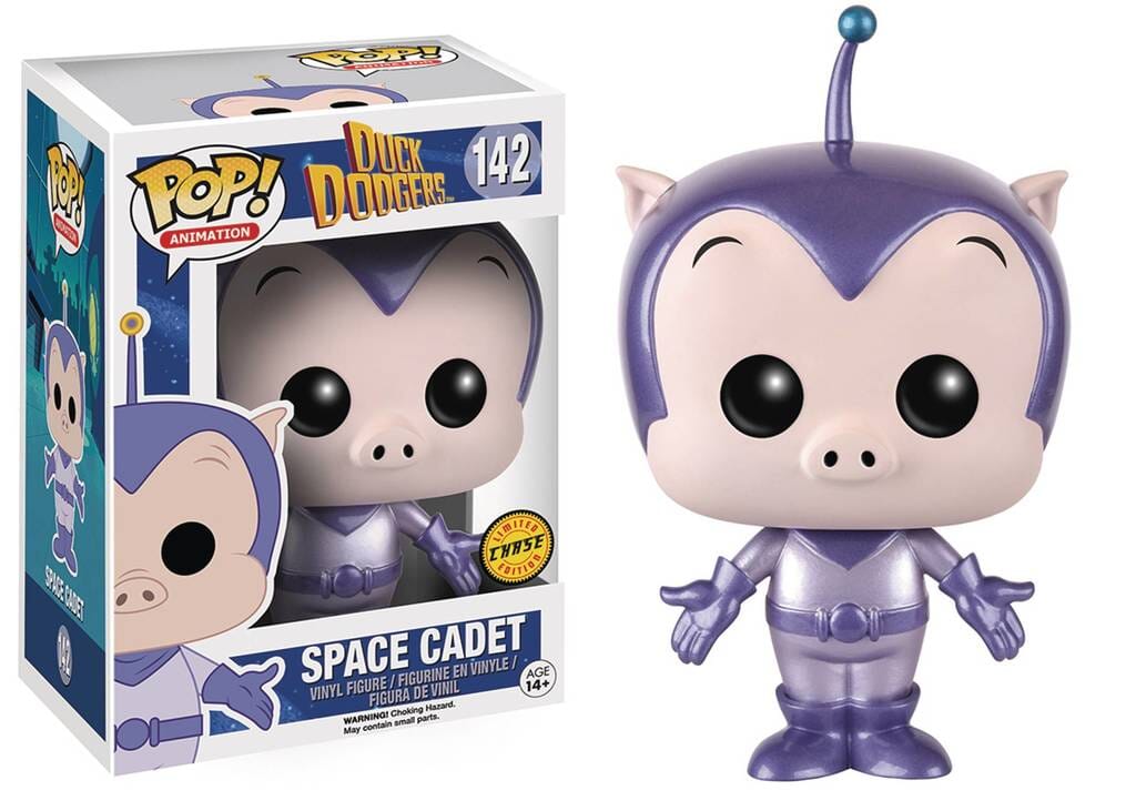 Duck Dodgers Space Cadet Metallic Chase Funko Pop! #142 - Undiscovered Realm