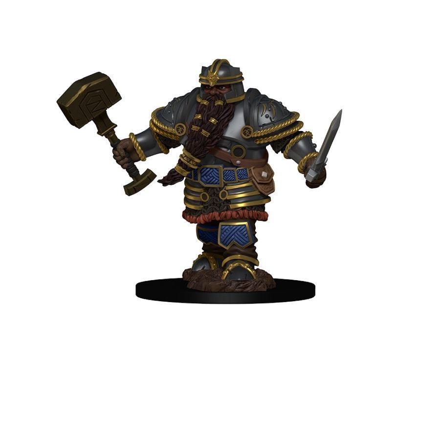 Dungeons and Dragons: Icons of the Realm Premium Figure - Male Dwarf Fighter - Undiscovered Realm