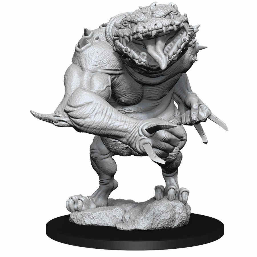 Dungeons and Dragons: Nolzur's Marvelous Unpainted Miniatures Blue Slaad - Undiscovered Realm