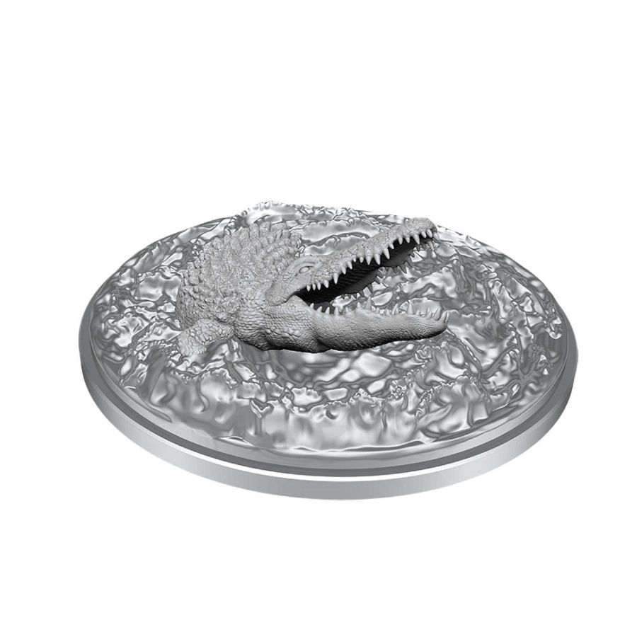Dungeons and Dragons: Nolzur's Marvelous Unpainted Miniatures Crocodile - Undiscovered Realm