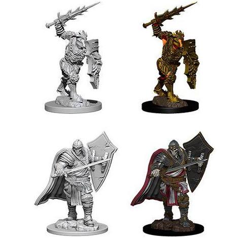 Dungeons and Dragons: Nolzur's Marvelous Unpainted Miniatures Death Knight and Helmed Horror - Undiscovered Realm