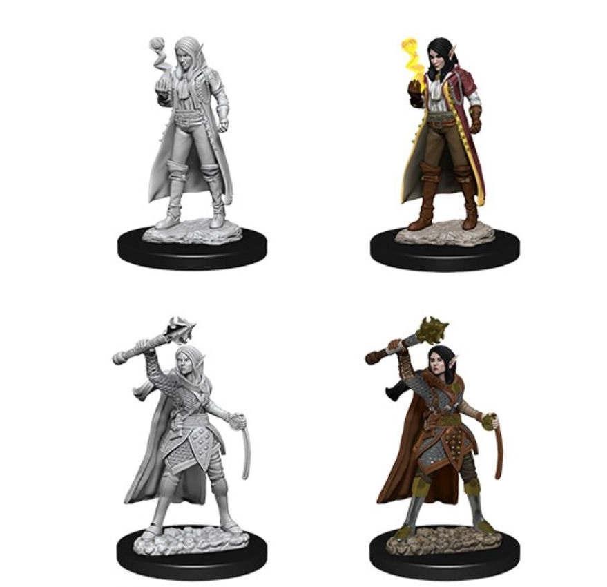 Dungeons and Dragons: Nolzur's Marvelous Unpainted Miniatures Female Elf Cleric - Undiscovered Realm