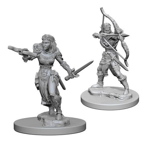 Dungeons and Dragons: Nolzur's Marvelous Unpainted Miniatures Female Elf Ranger - Undiscovered Realm