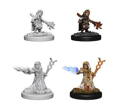 Dungeons and Dragons: Nolzur's Marvelous Unpainted Miniatures Female Gnome Wizard - Undiscovered Realm