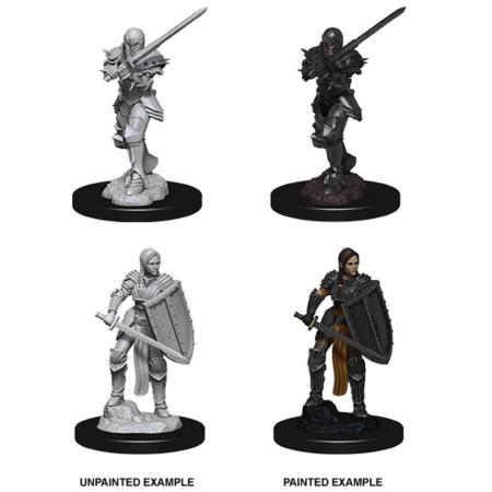 Dungeons and Dragons: Nolzur's Marvelous Unpainted Miniatures Female Human Fighter - Undiscovered Realm
