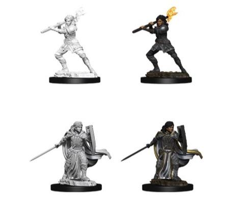 Dungeons and Dragons: Nolzur's Marvelous Unpainted Miniatures Female Human Paladin - Undiscovered Realm