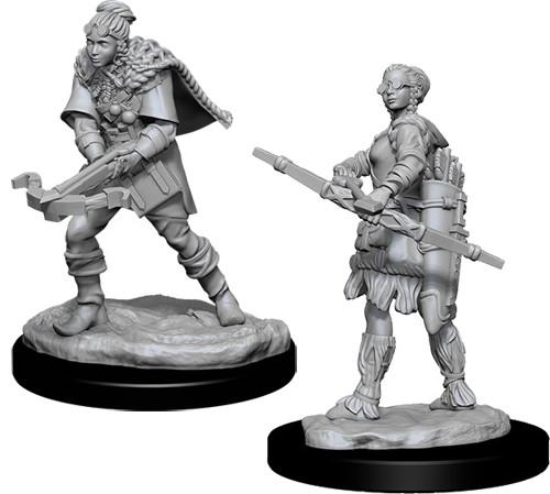 Dungeons and Dragons: Nolzur's Marvelous Unpainted Miniatures Female Human Ranger - Undiscovered Realm