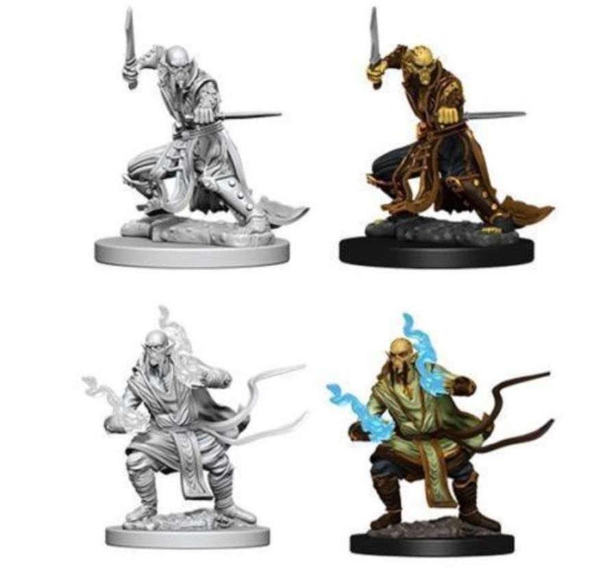 Dungeons and Dragons: Nolzur's Marvelous Unpainted Miniatures Githzerai - Undiscovered Realm