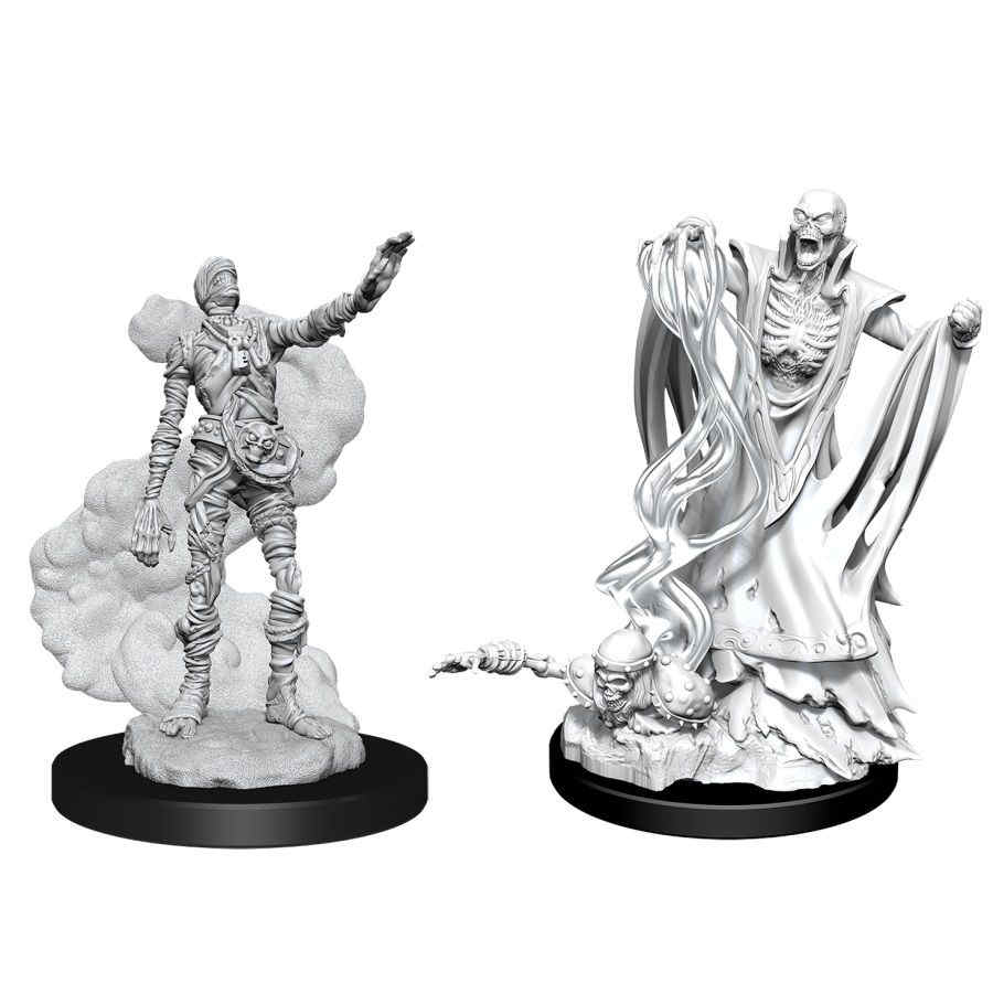 Dungeons and Dragons: Nolzur's Marvelous Unpainted Miniatures Lich and Mummy Lord - Undiscovered Realm