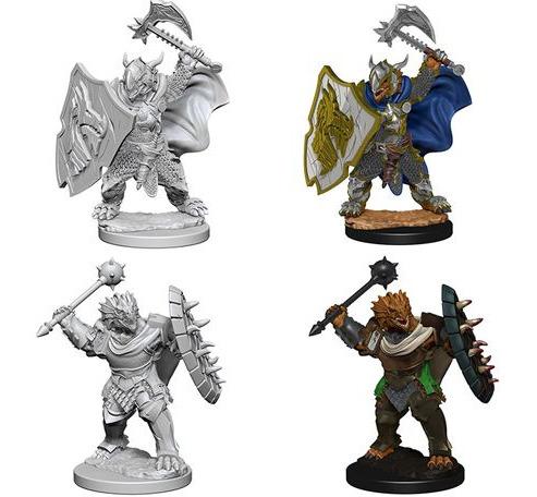Dungeons and Dragons: Nolzur's Marvelous Unpainted Miniatures Male Dragonborn Paladin - Undiscovered Realm