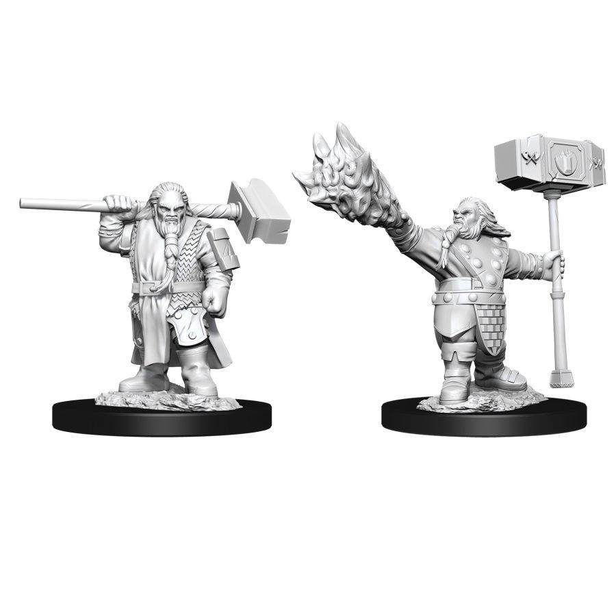 Dungeons and Dragons: Nolzur's Marvelous Unpainted Miniatures Male Dwarf Cleric - Undiscovered Realm