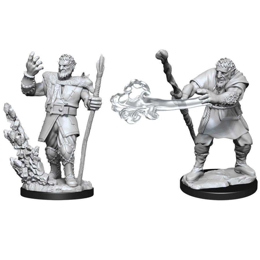 Dungeons and Dragons: Nolzur's Marvelous Unpainted Miniatures Male Firbolg Druid - Undiscovered Realm