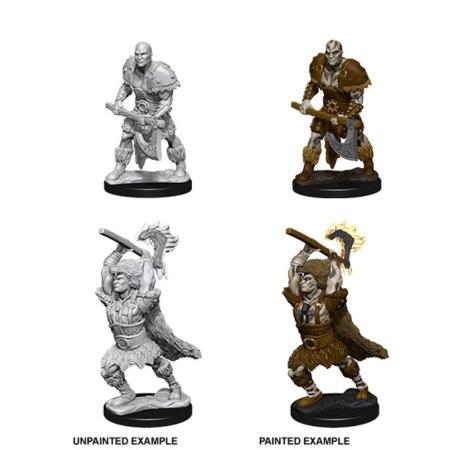 Dungeons and Dragons: Nolzur's Marvelous Unpainted Miniatures Male Goliath Barbarian - Undiscovered Realm