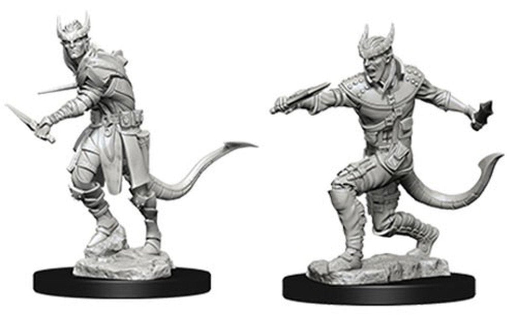 Dungeons and Dragons: Nolzur's Marvelous Unpainted Miniatures Male Tiefling Rogue - Undiscovered Realm