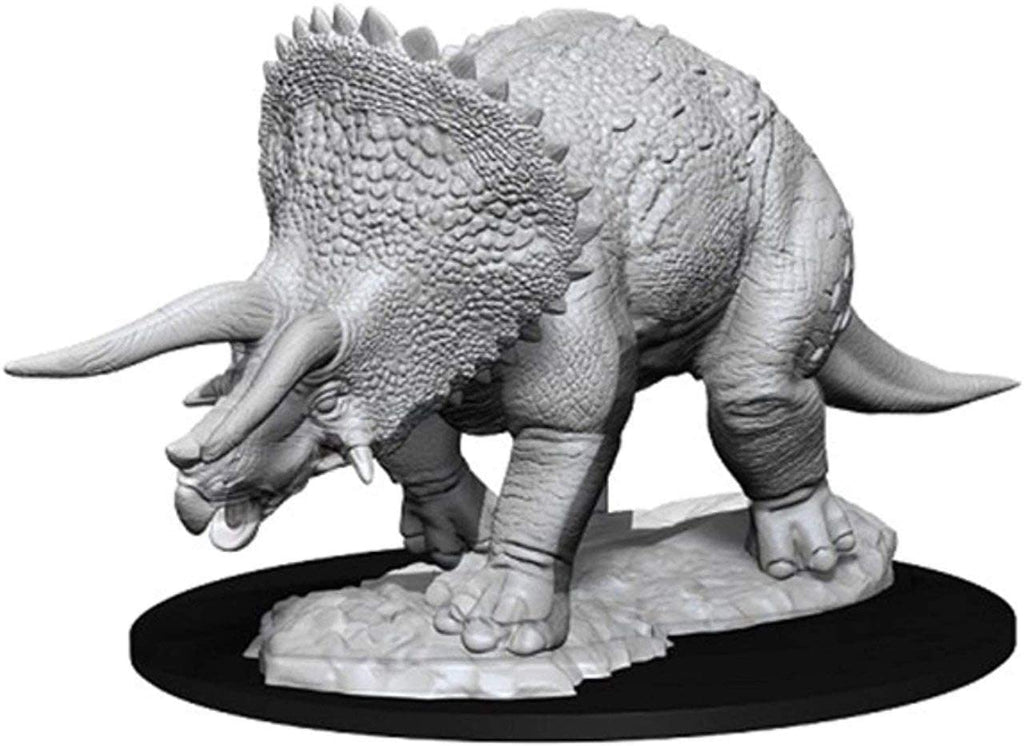 Dungeons and Dragons: Nolzur's Marvelous Unpainted Miniatures Triceratops - Undiscovered Realm