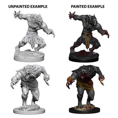 Dungeons and Dragons: Nolzur's Marvelous Unpainted Miniatures Werewolf - Undiscovered Realm