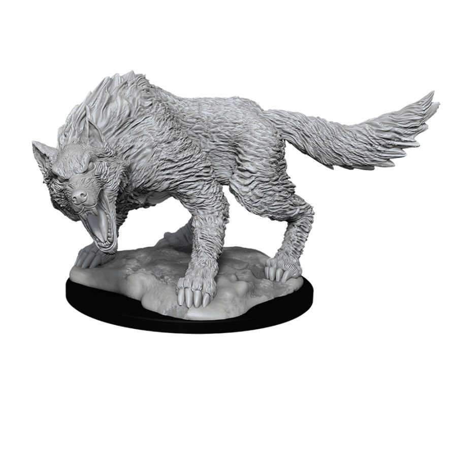 Dungeons and Dragons: Nolzur's Marvelous Unpainted Miniatures Winter Wolf - Undiscovered Realm