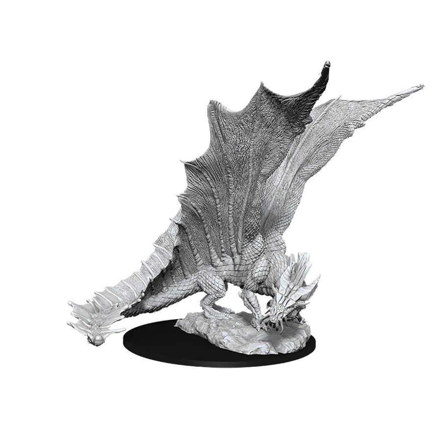 Dungeons and Dragons: Nolzur's Marvelous Unpainted Miniatures Young Gold Dragon - Undiscovered Realm