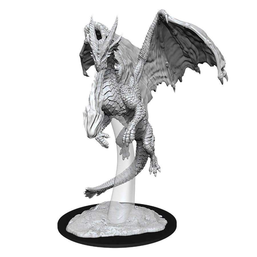Dungeons and Dragons: Nolzur's Marvelous Unpainted Miniatures Young Red Dragon - Undiscovered Realm