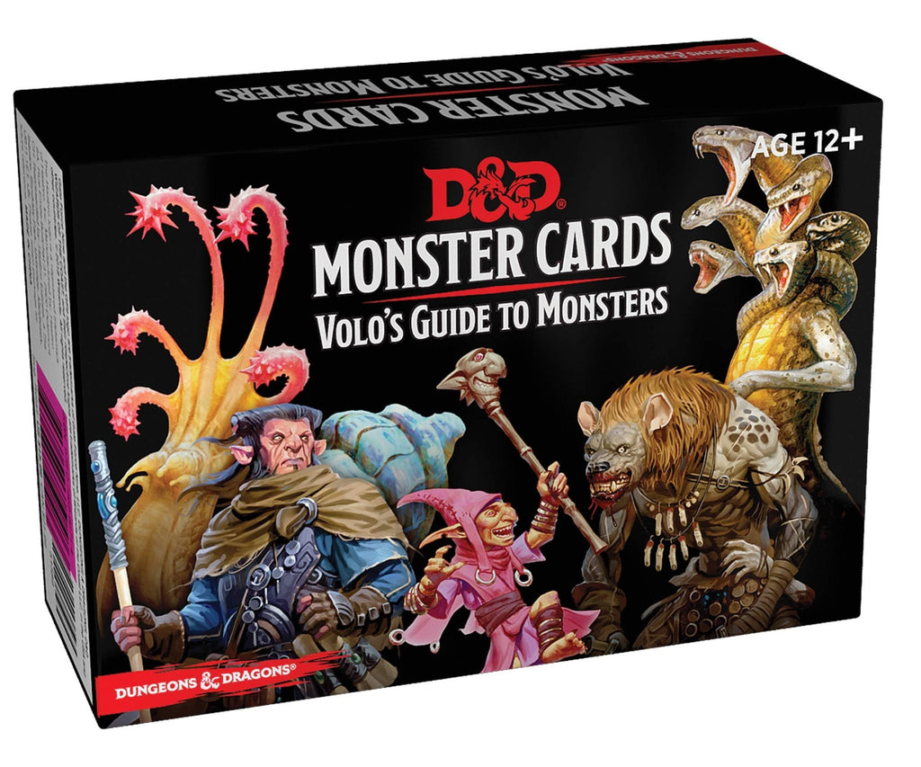 Dungeons and Dragons Volo's Guide to Monsters Monster Cards 5th Edition - Undiscovered Realm