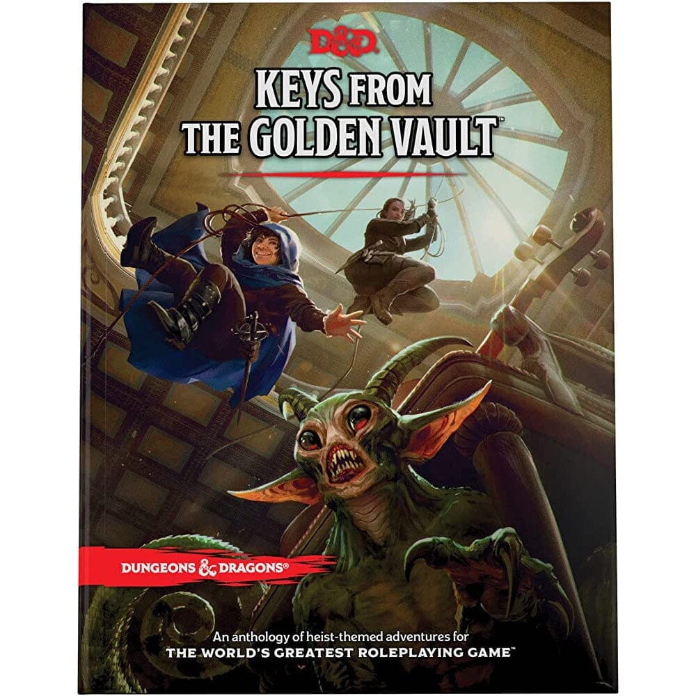 Dungeons & Dragons 5th Edition RPG: Keys From The Golden Vault (Standard Hardcover) - Undiscovered Realm