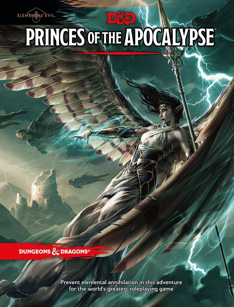 Dungeons & Dragons 5th Edition RPG: Princes of the Apocalypse (Hardcover) - Undiscovered Realm