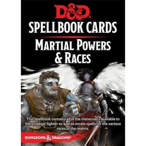Dungeons & Dragons 5th Edition RPG: Spellbook Cards - Martial Powers & Races - Undiscovered Realm