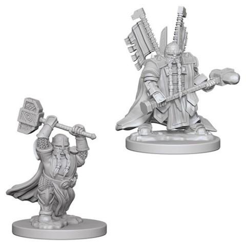 Dungeons & Dragons: Nolzur's Marvelous Unpainted Miniatures - Dwarf Male Paladin - Undiscovered Realm