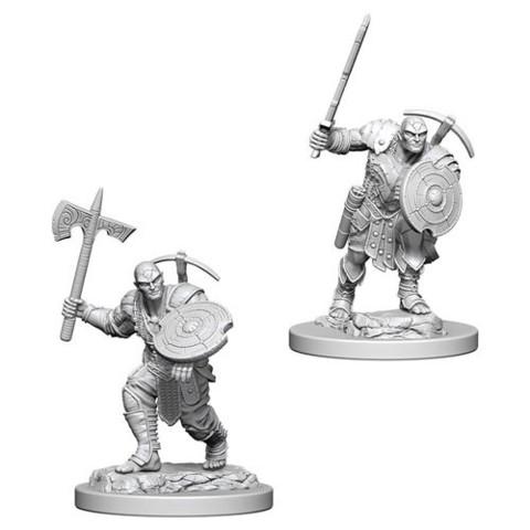 Dungeons & Dragons: Nolzur's Marvelous Unpainted Miniatures - Earth Genasi Male Fighter - Undiscovered Realm