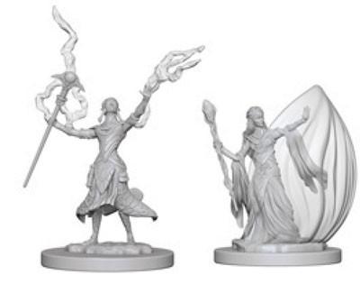 Dungeons & Dragons: Nolzur's Marvelous Unpainted Miniatures - Elf Female Wizards - Undiscovered Realm