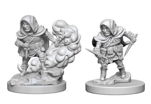 Dungeons & Dragons: Nolzur's Marvelous Unpainted Miniatures - Halfling Male Rogues - Undiscovered Realm