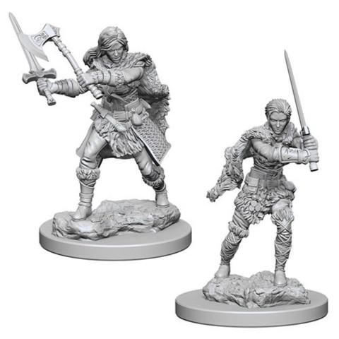 Dungeons & Dragons: Nolzur's Marvelous Unpainted Miniatures - Human Female Barbarians - Undiscovered Realm