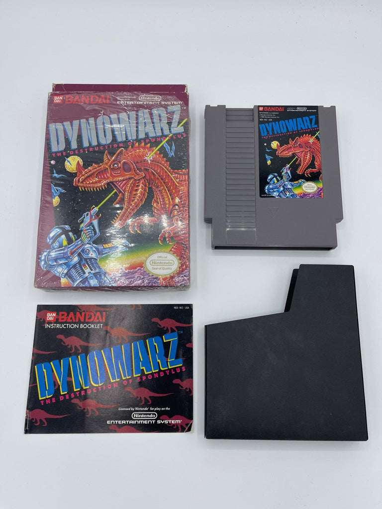 Dynowarz for the Nintendo Entertainment System (NES) Game (Complete in Box) - Undiscovered Realm
