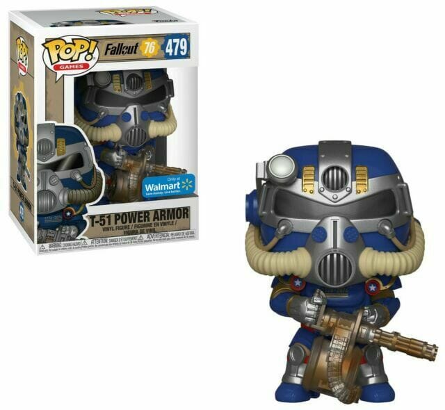 Fallout 76 T-51 Power Armor (Blue) Funko Pop! Exclusive #479 - Undiscovered Realm