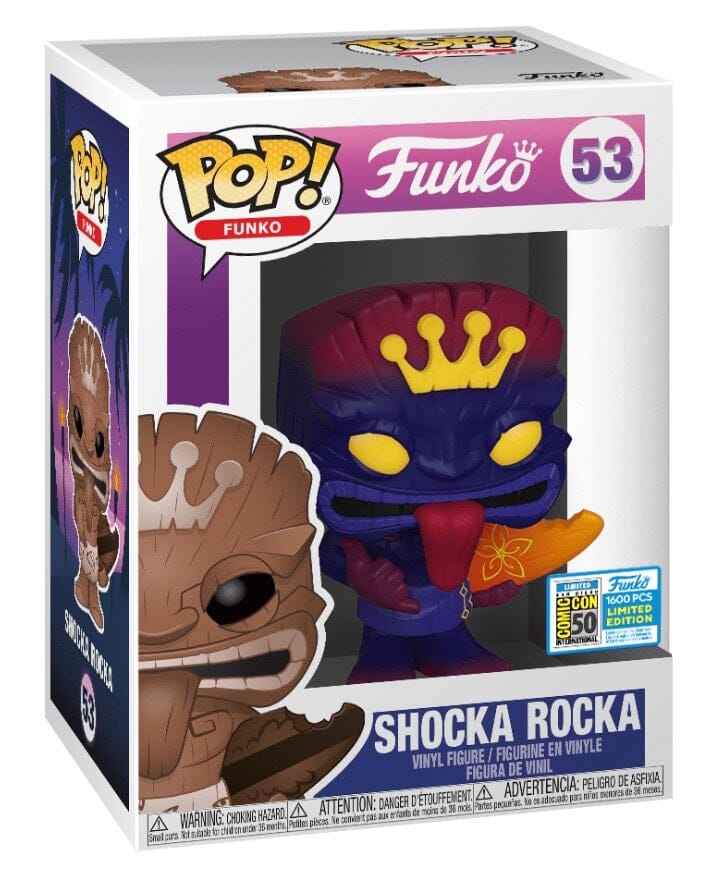 Fantastik Plastik Shocka Rocka (Purple) Exclusive Funko Pop! #53 (1600 Pcs) - Undiscovered Realm