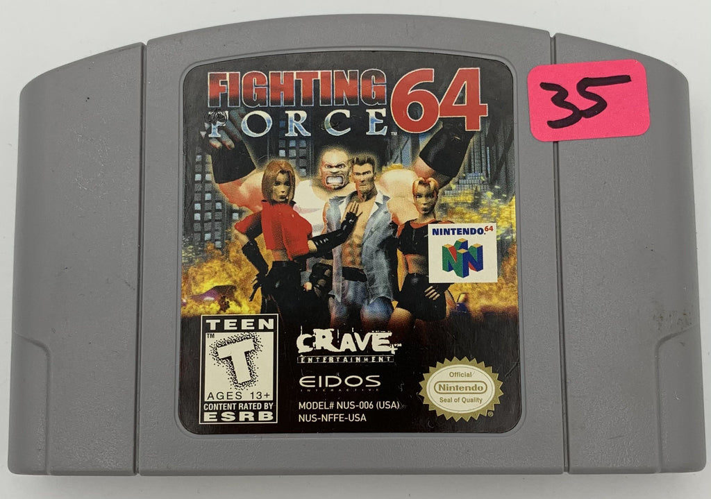 Fighting Force 64 for the Nintendo 64 (N64) (Loose Game)