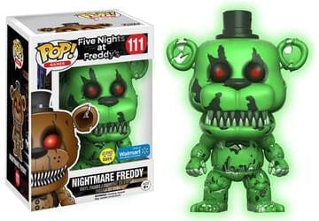 Five Nights at Freddy's NightMare Freddy Glow Exclusive Funko Pop! #111