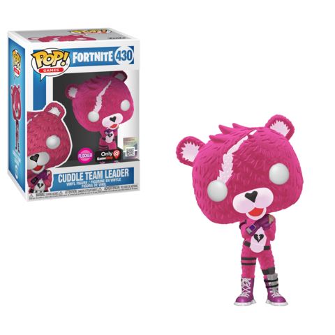 Fortnite Cuddle Team Leader (Flocked) Exclusive Funko Pop! #430