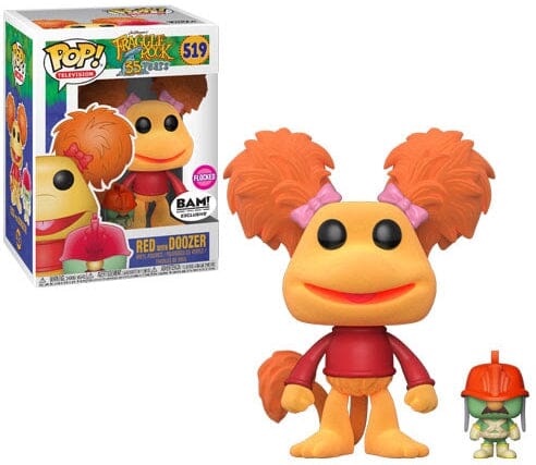 Fraggle Rock Red with Doozer Exclusive (Flocked) Funko Pop! #519
