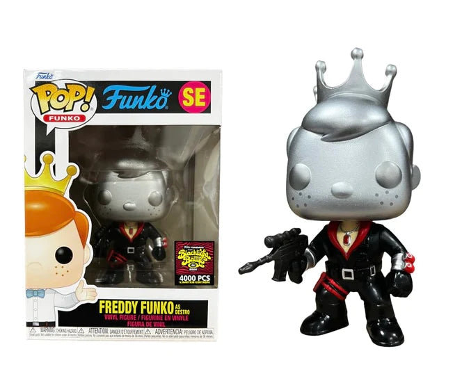 Freddy Funko as Destro Blacklight Battle Fundays Exclusive Funko Pop! (4000 PCS)