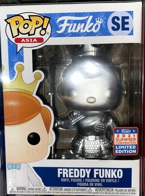 Freddy Funko as Guan Yu Silver Summer Convention Exclusive Funko Pop! Asia