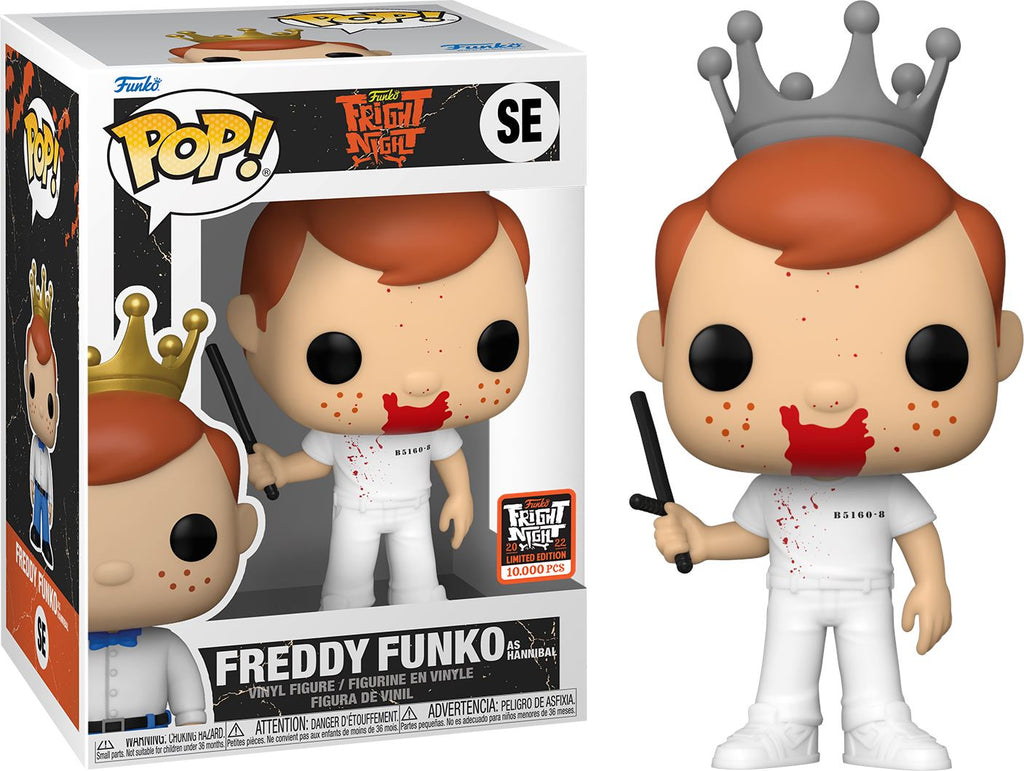 Freddy Funko as Hannibal Silence of the Lambs Fright Night 2022 Exclusive Funko Pop! (10,000 PCS)
