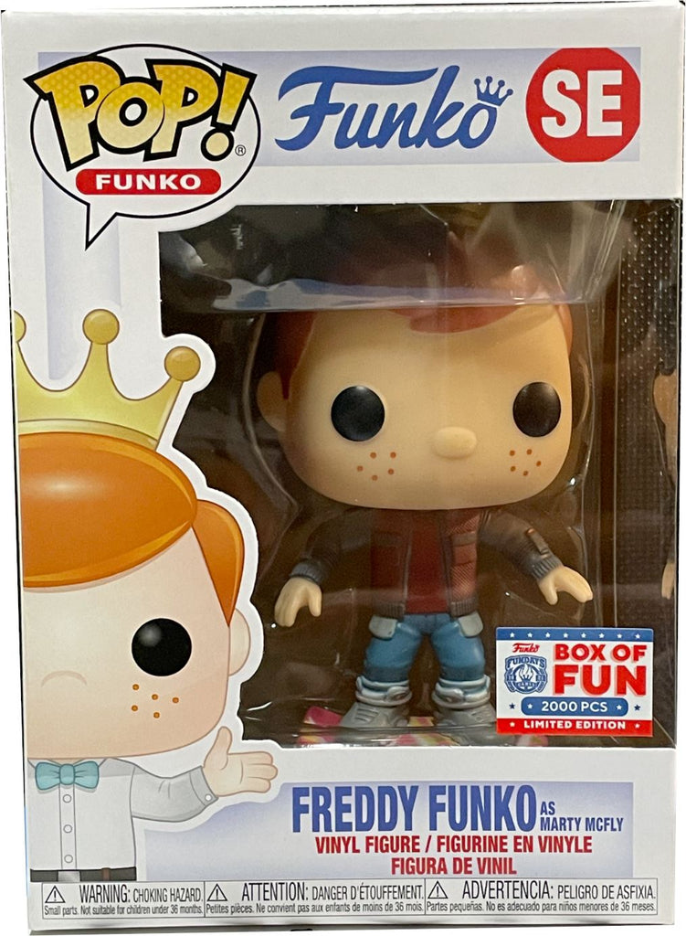 Freddy Funko as Marty McFly Box of Fun Exclusive Funko Pop! (2000 Pcs)