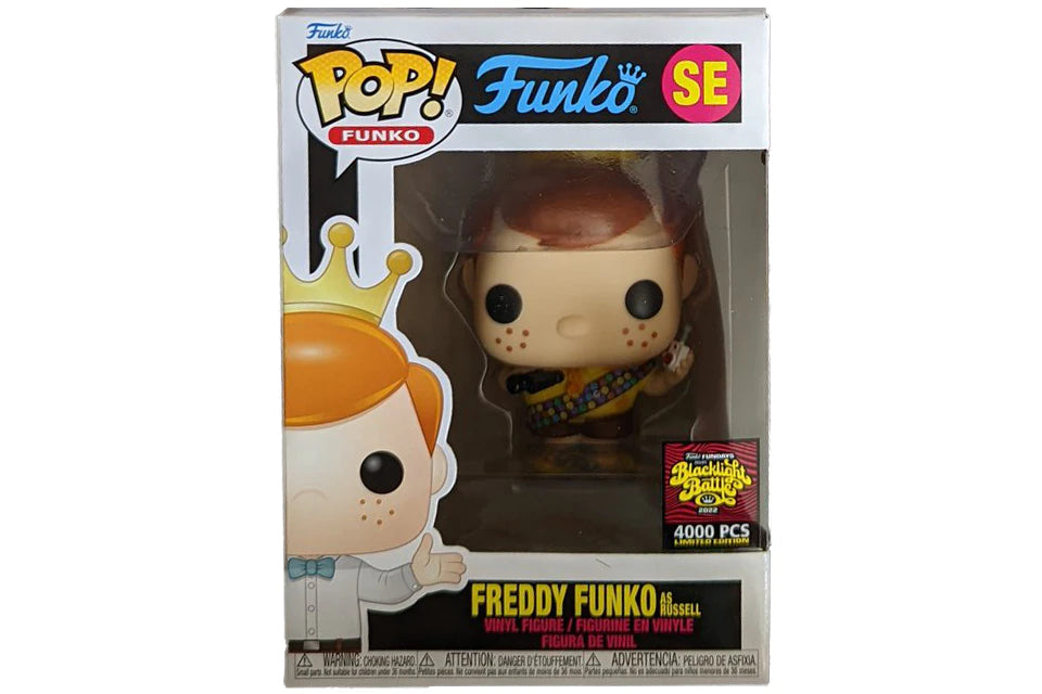 Freddy Funko as Russell Blacklight Battle Fundays Exclusive Funko Pop! (4000 PCS)