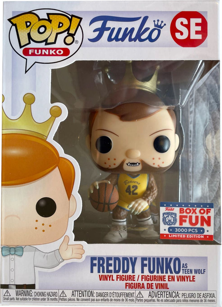 Freddy Funko as Teen Wolf Box of Fun Exclusive Funko Pop! (3000 Pcs)