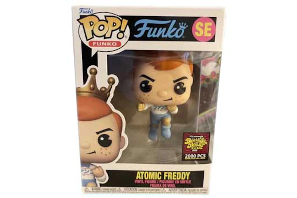 Freddy Funko Atomic Freddy Fundays Blacklight Battle Exclusive Funko Pop! (2000 PCS)