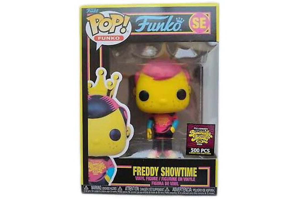 Freddy Funko Freddy Showtime Blacklight Exclusive Funko Pop! (500 PCS)