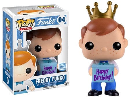 Freddy Funko (Happy Birthday) Exclusive Funko Pop! #04