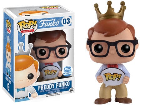 Freddy Funko (Nerd) Exclusive Funko Pop! #03